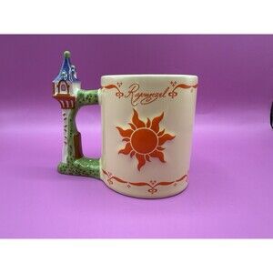 Disney Store RAPUNZEL (Tangled) Lantern Mug w/ Tower (Reach For The Stars)